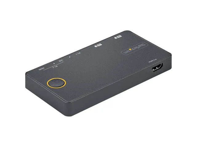 2-Poorts Hybride USB-A + HDMI & USB-C KVM Switch