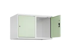 opzetkast,v. locker,2vak.,vak B 400mm,HxBxD 500x800x500mm,cilinderslot