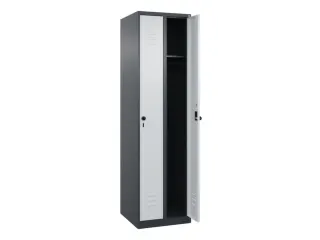 locker,HxBxD 1850x500x500mm,2vak,vak B 250mm,draaigrendel - 2