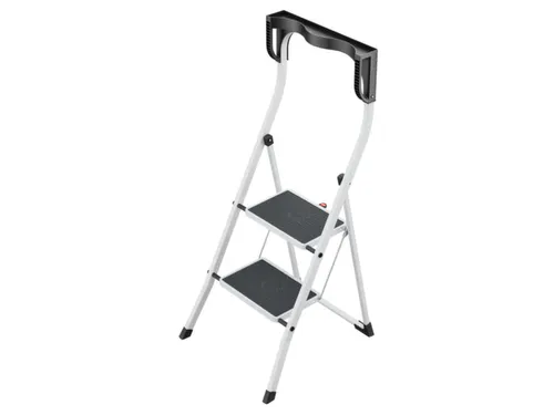vouwtrapje,2treden m. antislipmatten,HxBxD 1100x480x550mm,staal