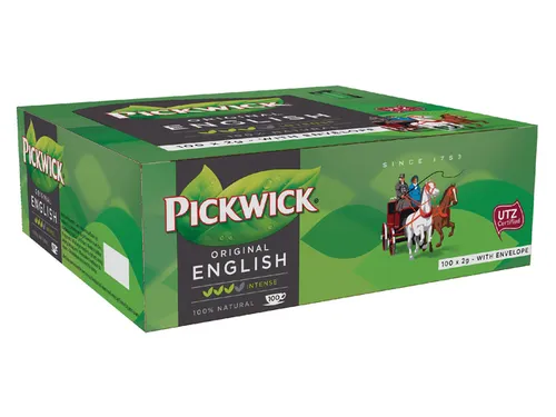 Zwarte thee Pickwick engelse melange 100x4gr zonder envelop