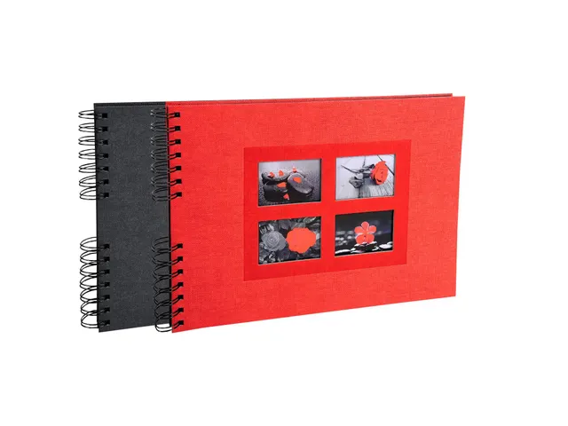 Fotoalb PASSION 32x22cm 50bl zwart