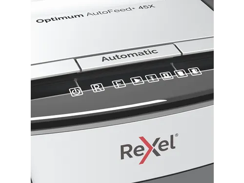 Papiervernietiger Rexel Optimum Auto+ 45X snippers 4x28mm