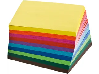 Origami papier Folia 70gr 15x15cm 500 vel assorti kleuren - 3