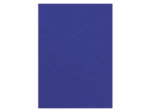 Voorblad Fellowes A4 lederlook royal blauw 25 stuks