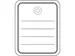 Herma 6841 Productlabel 48x65mm met oogje en draad Wit 1000 stuks
