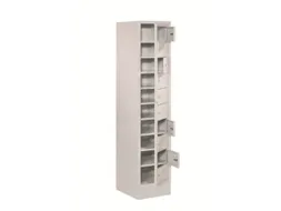 Vakken-/sorteerkast 1850x400x500 1x10 Vakken Sokkel Ral7035