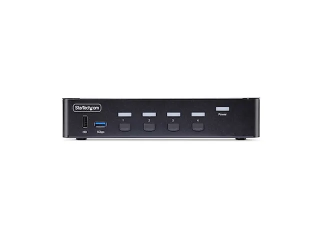 4-Port DisplayPort KVM Switch, 8K 60Hz 4K 144Hz