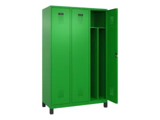 locker voor scheiding van kleding,HxBxD 1950x1200x500mm,3vak - 1
