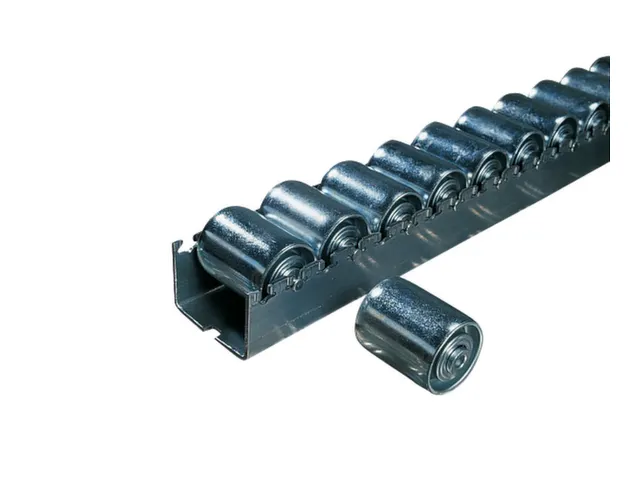 Rollenrails Cilindrische Rollen V.staal Afstand 48Mm L 2400Mm