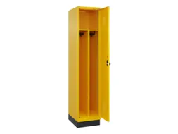 locker voor scheiding van kleding,HxBxD 1950x400x500mm,1vak