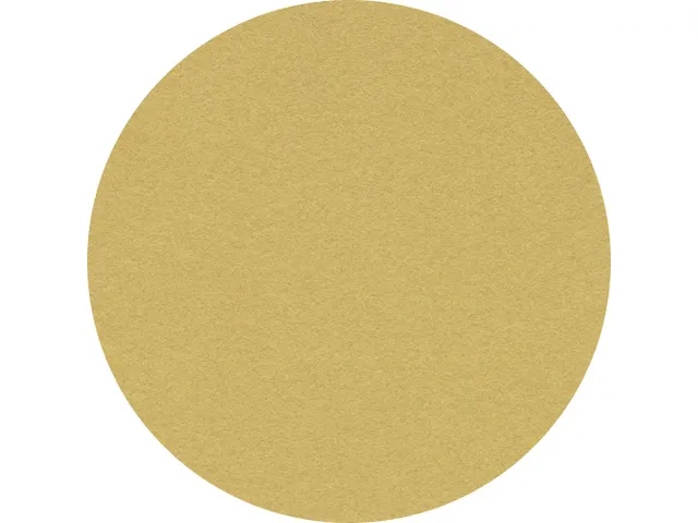 Prikbord Rond Bulletin Geel Kleur 2212 Paneel Ø 60 cm frameloos