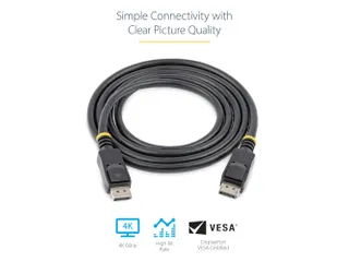 StarTech DisplayPort Kabel 2m 4K DP 1.2 VESA Gecertificeerd - 4