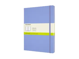 Notitieboek Moleskine XL 190x250mm blanco hard cover hydrangea blue - 1