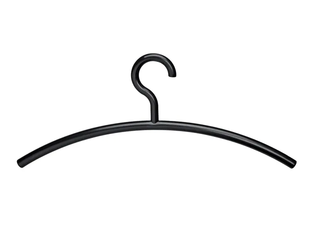 Kledinghanger MAUL acryl 460X190mm zwart 5 stuks