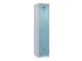 locker voor scheiding van kleding,HxBxD 1850x400x500mm,1vak