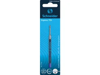 Balpenvulling Schneider Express 735 M op blister blauw - 1