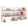 palletstelling,basis+1xaanbouw,HxBxD 3300x5655x1100mm,vakl. 1480kg