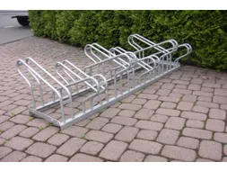 Fiets-Beugelrek L 1750Mm 2X5Plaatsen Dubbelzijdig Gelast Verzinkt