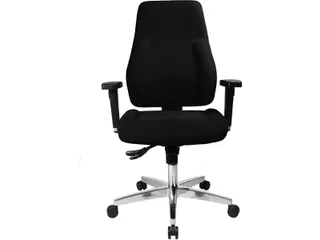 Bureaustoel Topstar Point 91 zwart stof