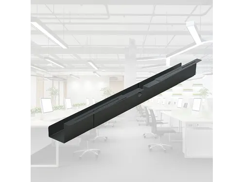 Kabelgoot BRASQ verstelbaar 75-150cm CT100 zwart