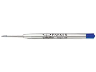 Balpenvulling Parker Quinkflow medium blauw blister à 3 stuks - 3