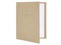 Menukaart Securit Signature A5 zand