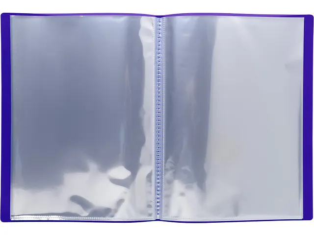 Protège-documents IDERAMA PP A4 20 pochettes violet