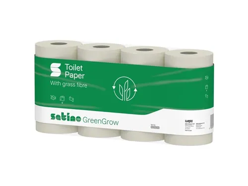 Toiletpapier BlackSatino GreenGrow CT10 3-laags 8 Rol