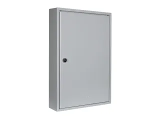 Sleutelkast Hxbxd 450X300X80Mm 64Haakjes 1Deur Ral7035 - 1