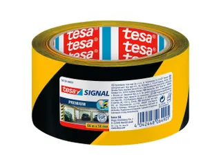 Waarschuwingstape Premium 66mx50mm Geel Zwart - 1