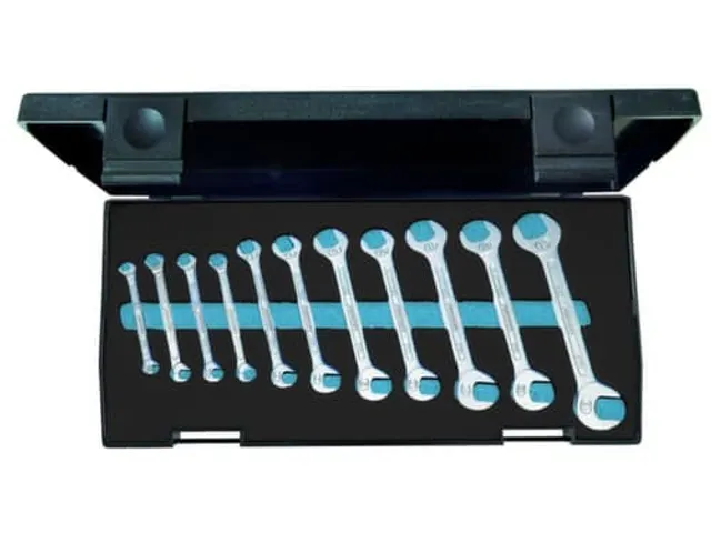 8-011 Dubbele steeksleutelset 11-delig 4,5-13mm