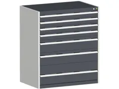 ladekast,HxBxD 1200x1050x650mm,7lade(n),lade voor zware lasten