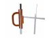 Kit de poignées p. bac sur roulettes p. bac sur roulettes polyamide