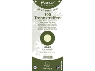 Tabstroken perfo FOR EVER 105X240mm groen - 5