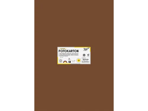 Fotokarton Folia 300gr 50x70cm 85 chocoladebruin