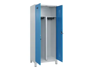 PBM-locker,HxBxD 1950x800x500mm,2vak,vak B 400mm,draaigrendel - 1
