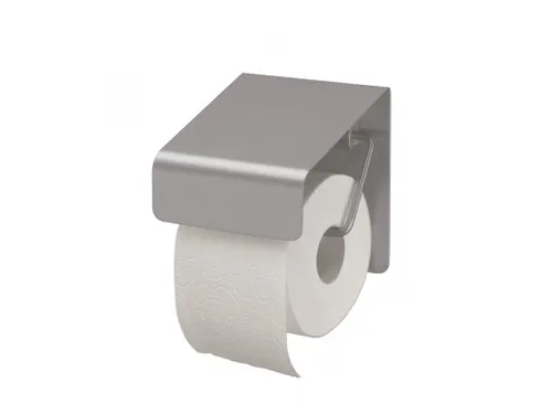 Toiletrolhouder 1 rol Rvs