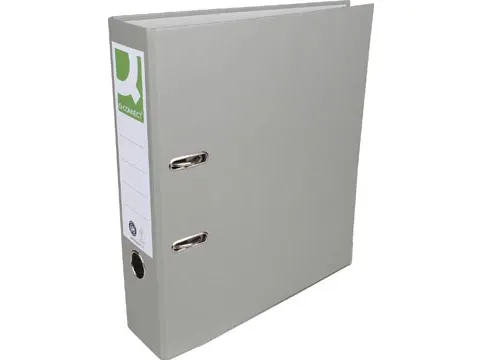 Ordner A4 uit Recycolor papier 80mm grijs