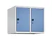 opzetkast,v. locker,2vak.,vak B 300mm,HxBxD 500x600x500mm,vleugeldeur