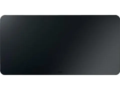 Sous-Main Et Tapis De Souris, Aspect Cuir, Ft 80 X 40 Cm, Noir