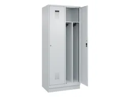 locker voor scheiding van kleding,HxBxD 1950x800x500mm,2vak