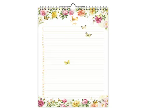 Verjaardagskalender Janneke Brinkman Voorjaar A4