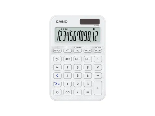 Rekenmachine Casio MS-20YC-WE wit