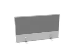 opzetpaneel bureau aanbouw achter MP-lichtgrijs BN8078-grijs 1000mm