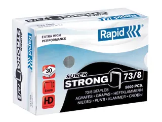Nieten Rapid 73/8 gegalvaniseerd super strong 5000 stuks - 2