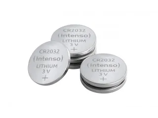 Intenso 7502430 Knoopcelbatterij CR2032 10 stuks - 1