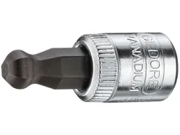 IN 20 K 5 Schroevendraaierbit inzet 1/4 inch kogelkop binnenzeskant 5m