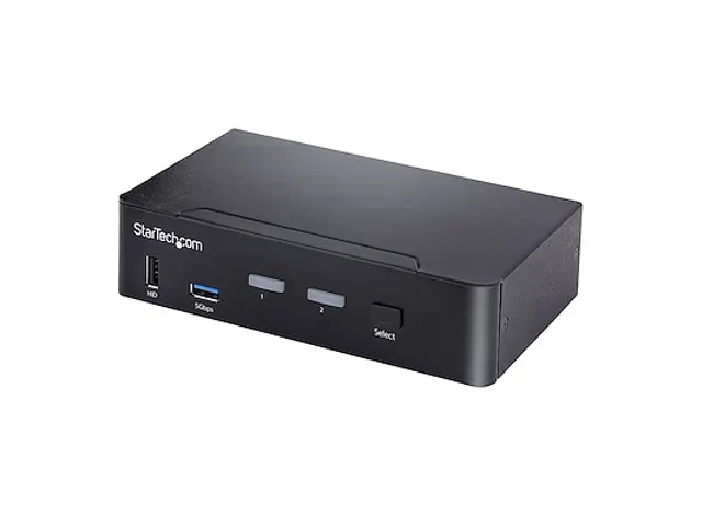 4K USB C KVM Switch 2 Port DisplayPort