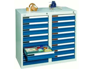 ladekast,HxBxD 900x1000x500mm,16lade(n),centr. vergrendeling - 2